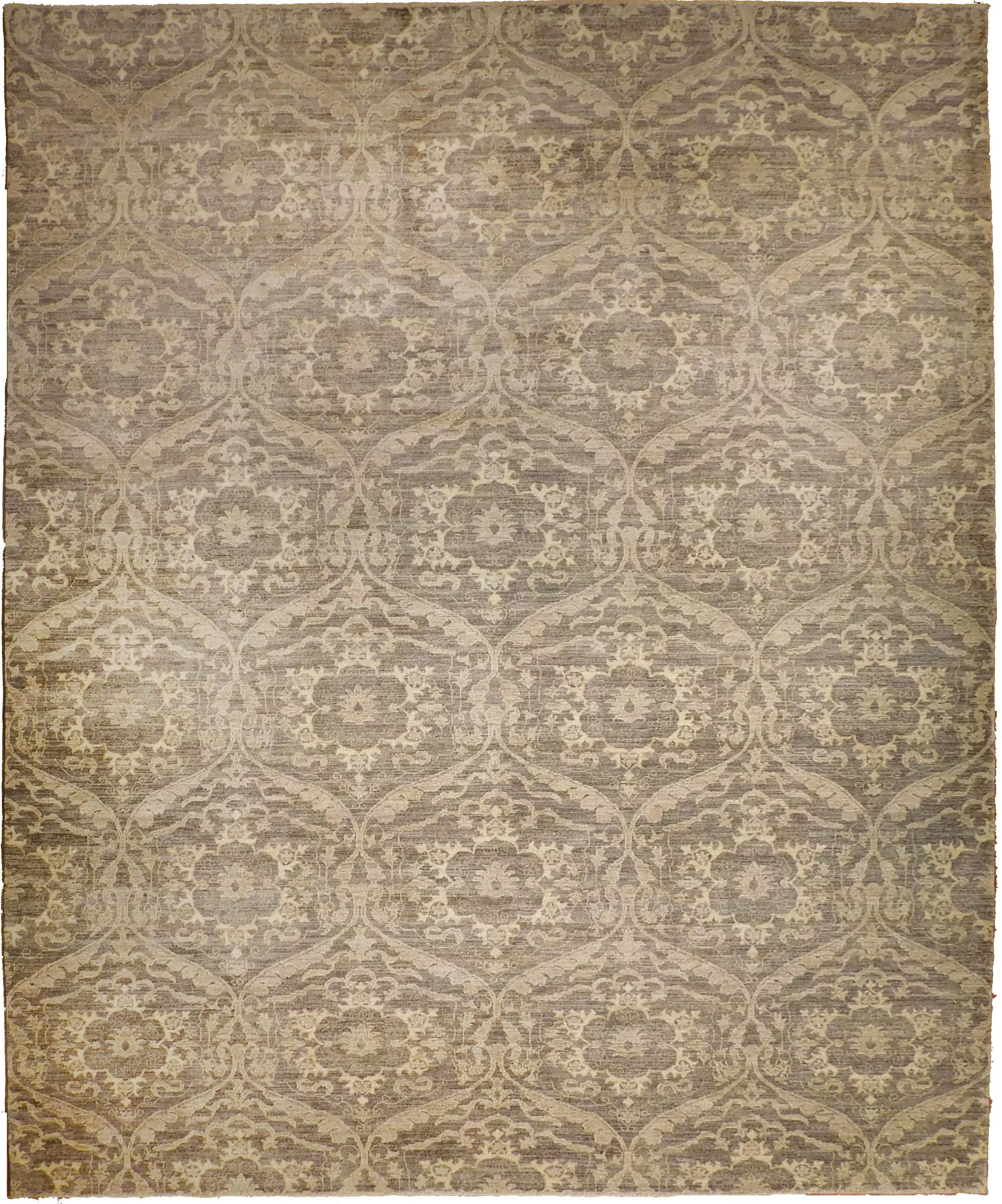 Antique Hand-knotted Persian Heriz Rug